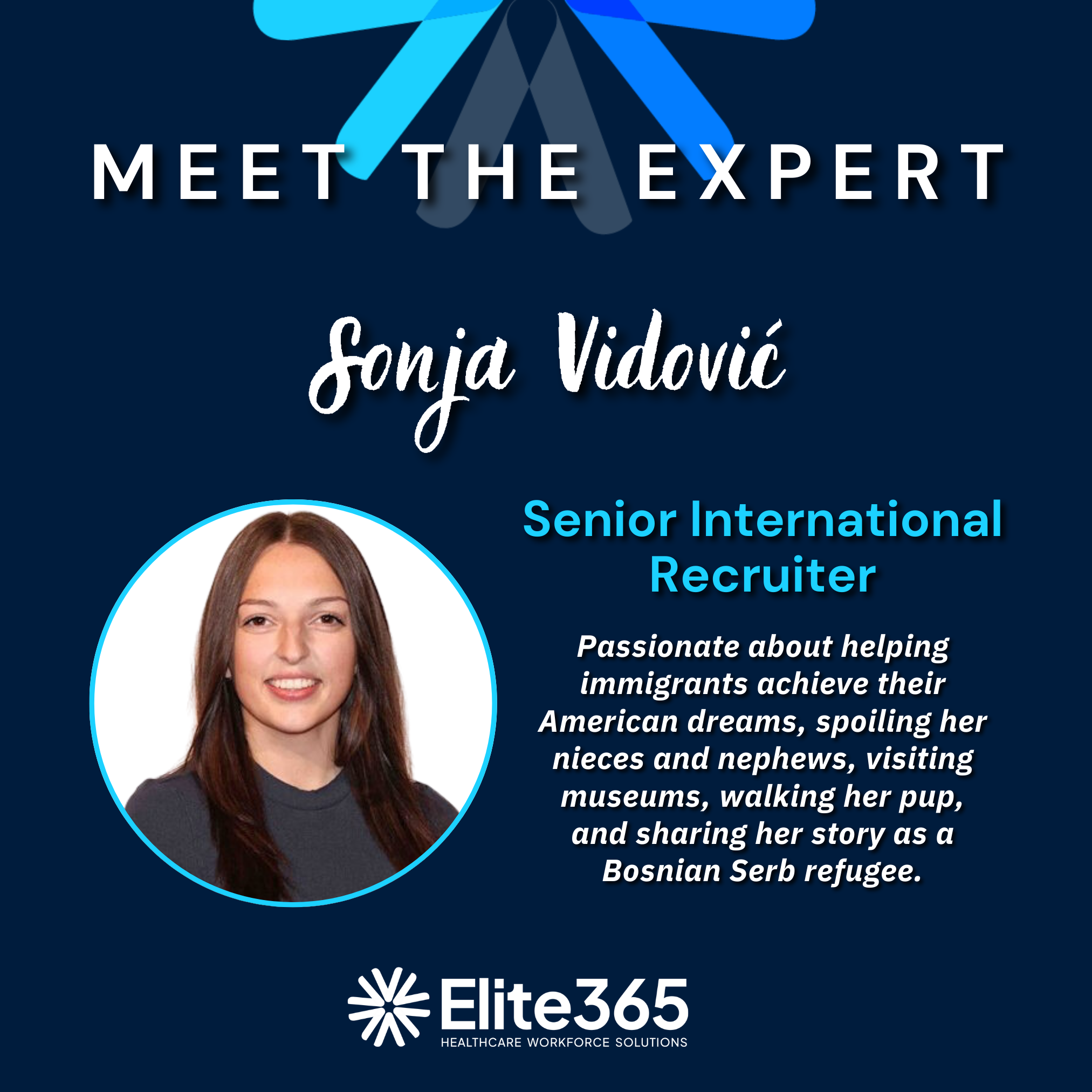 Meet the Expert: Sonja Vidović, Senior International Recruiter