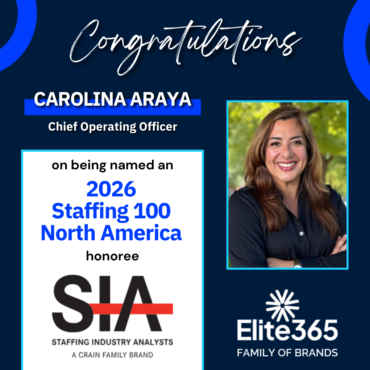 COO Carolina Araya Honored by SIA: Building Stronger Rural Healthcare Teams with Integrity